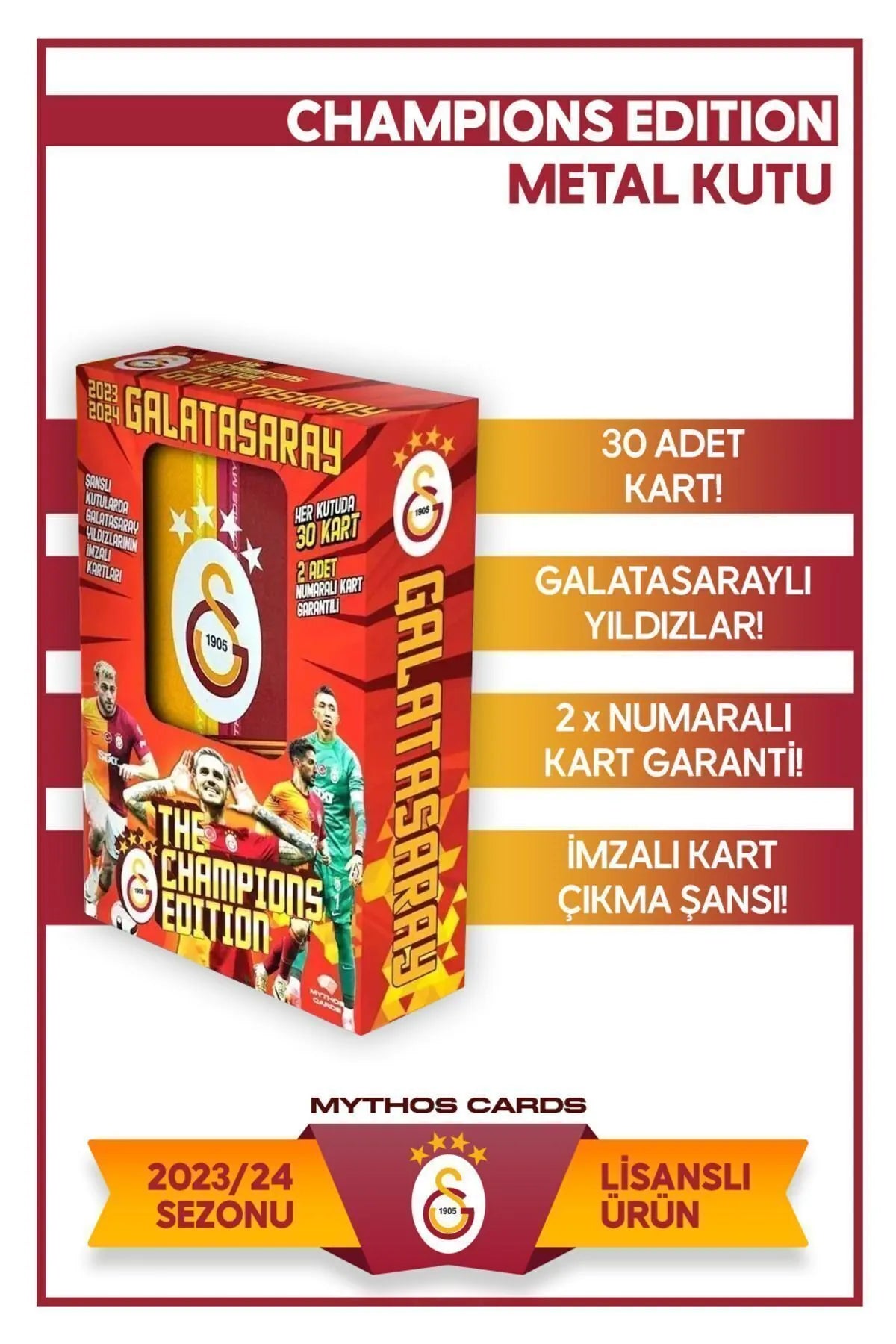 The Champions Edition Galatasaray Player Cards