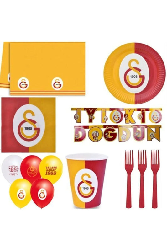 Galatasaray Birthday Party Pack for 8 Guests