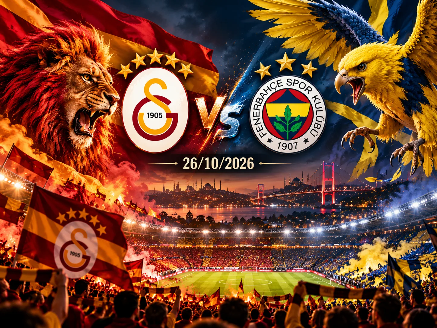 Bu şehirde söz sarı-kırmızının!